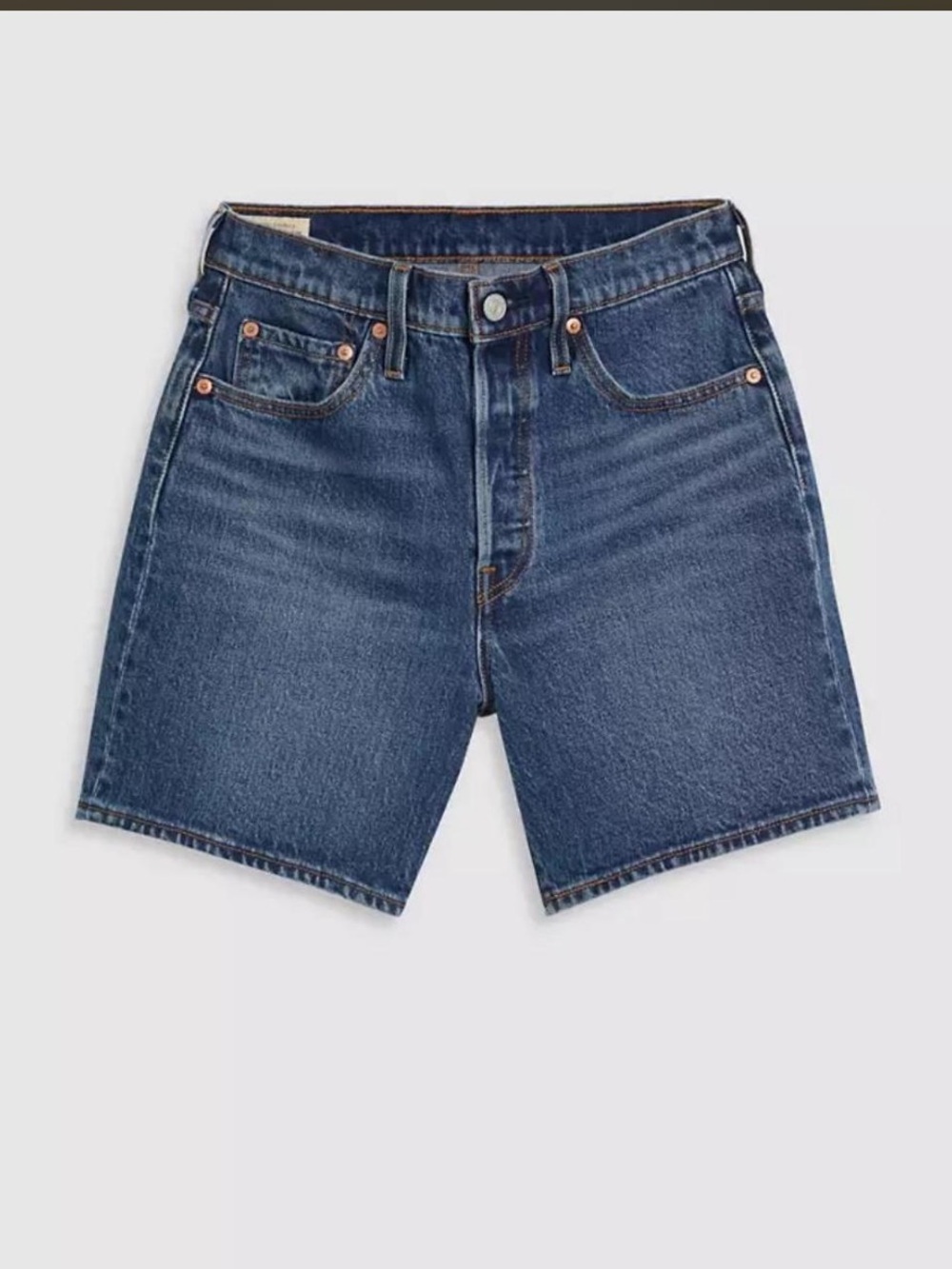 Levi's Women’s Denim Shorts in Blue - brand new with tag - mid thigh